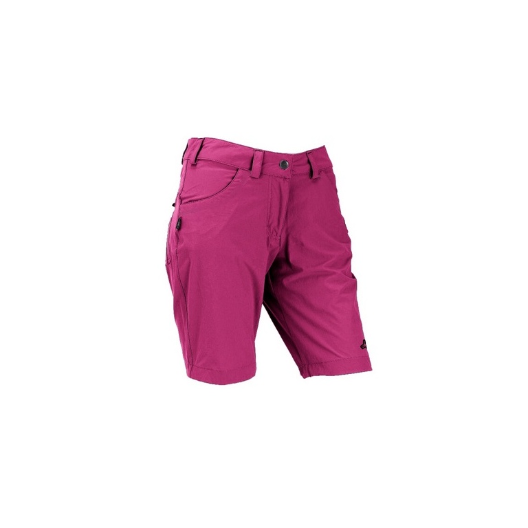 Maul Spodenki Bermudy Rimini krótkie jagodowe czerwone damskie